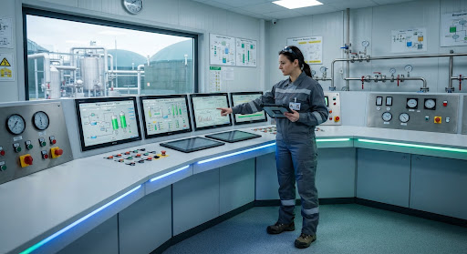 Kontrola i monitoring biogazowni